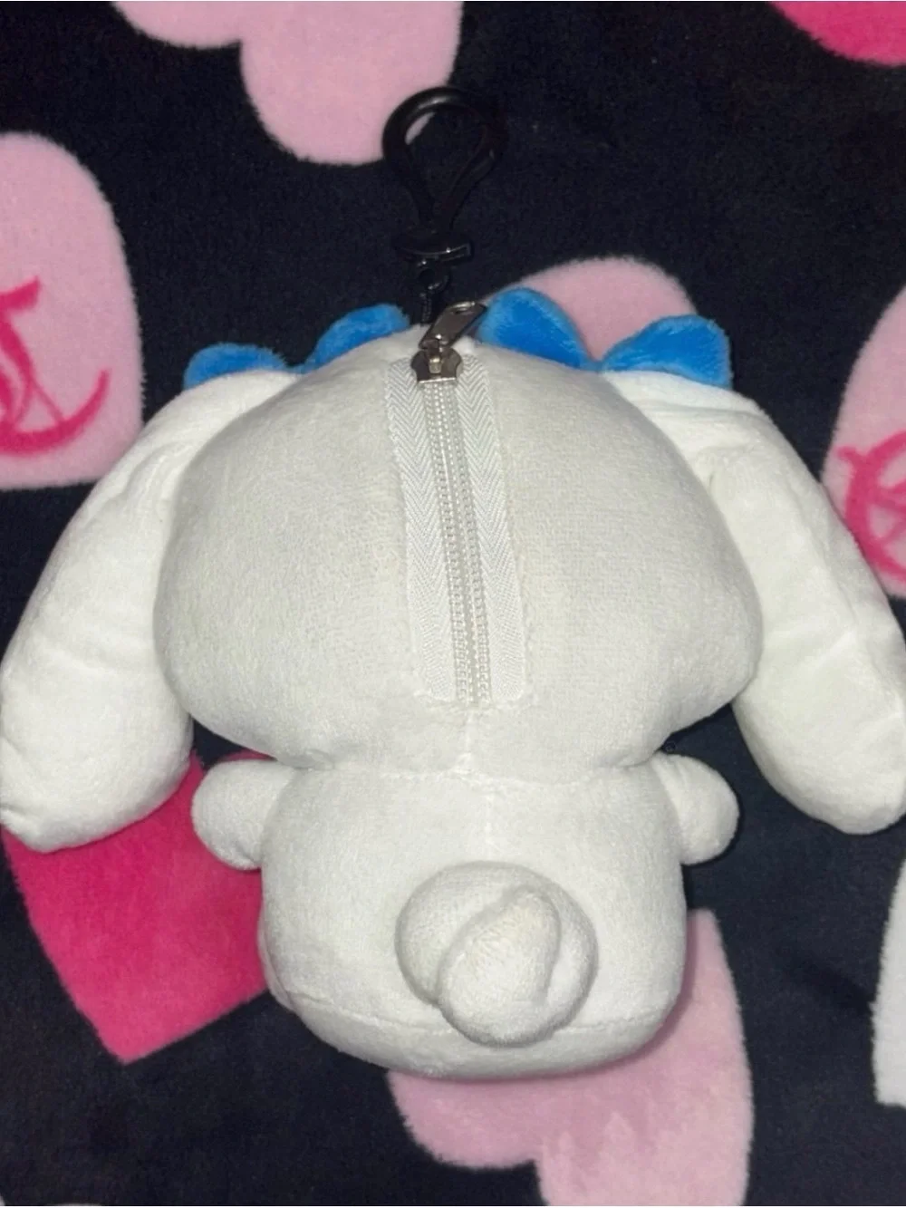 Cinnamoroll plush dangle keychain coin purse